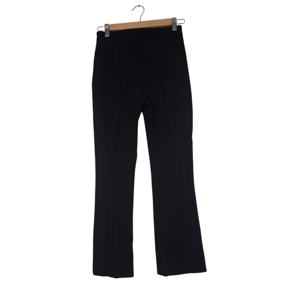 MM.Lafleur Black Pants High Rise with crease Career Minimalist Neutral - Picture 2 of 9
